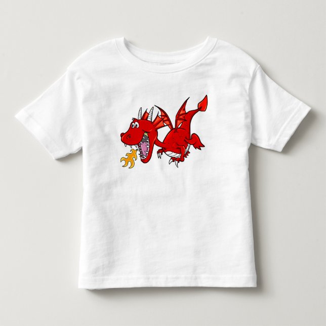 Baby Red Dragon  T-Shirt (Front)