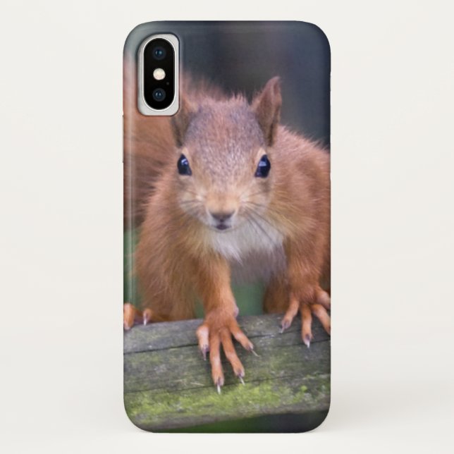 Baby Red iPhone X Case (Back)