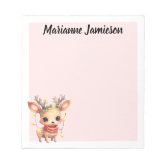 Baby Reindeer Notepad
