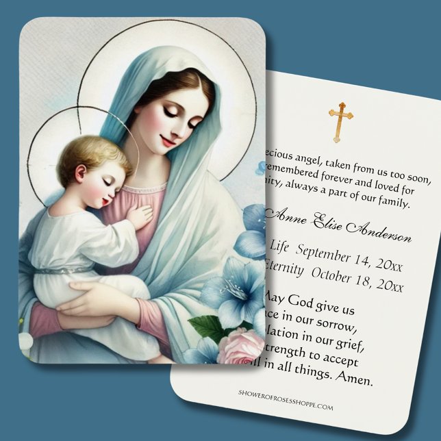 Baby Religious Catholic Funeral Memorial Holy (Creator Uploaded)