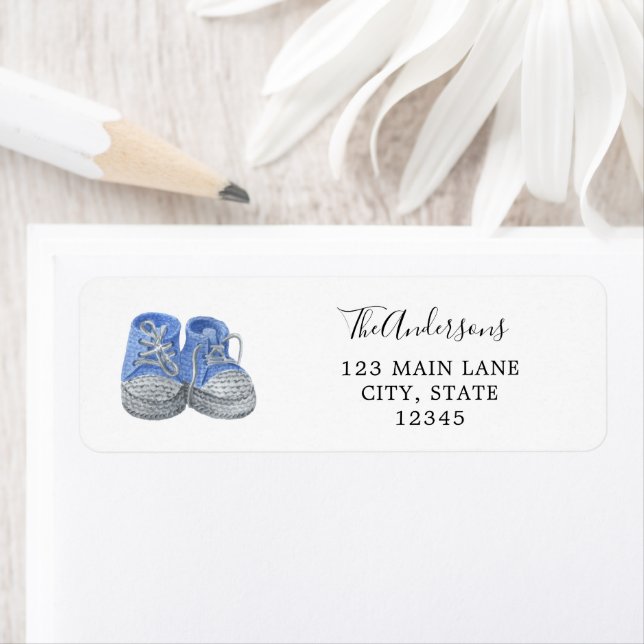 Baby Return Address Label (Insitu)