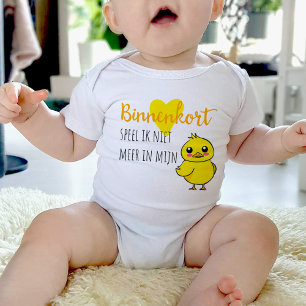 Baby reveal Niet meer in mijn eendje schattig T-Shirt