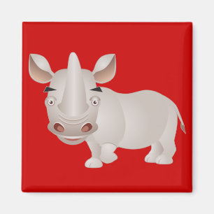 Baby Rhino Magnet
