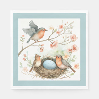 Baby Robin Celebration Napkins
