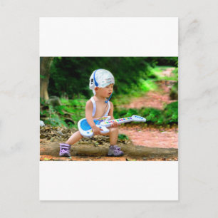 Baby Rock Star Postcard