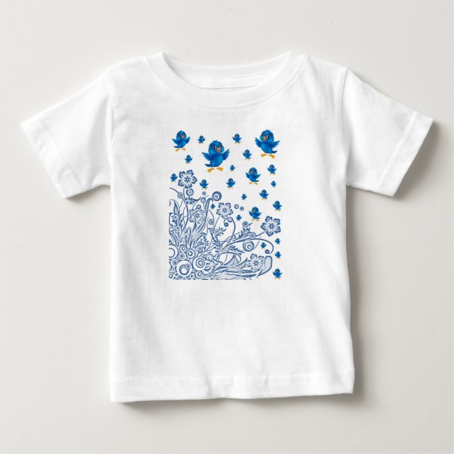 Baby Romper T-Shirt (Front)