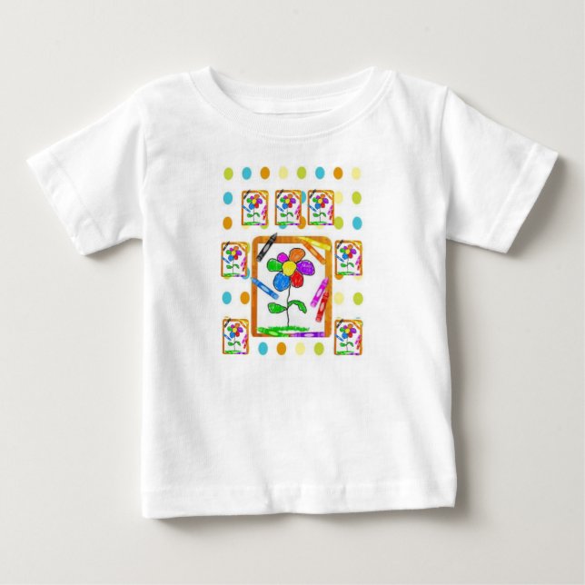 Baby Romper T-Shirt (Front)