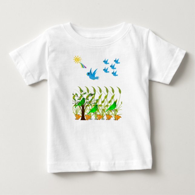 Baby Romper T-Shirt (Front)
