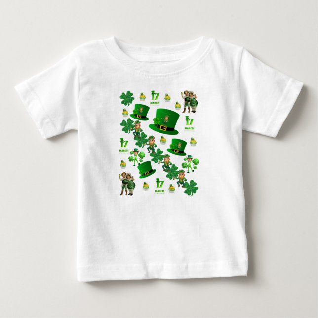 Baby Romper T-Shirt (Front)