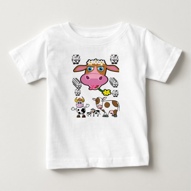 Baby Romper T-Shirt (Front)