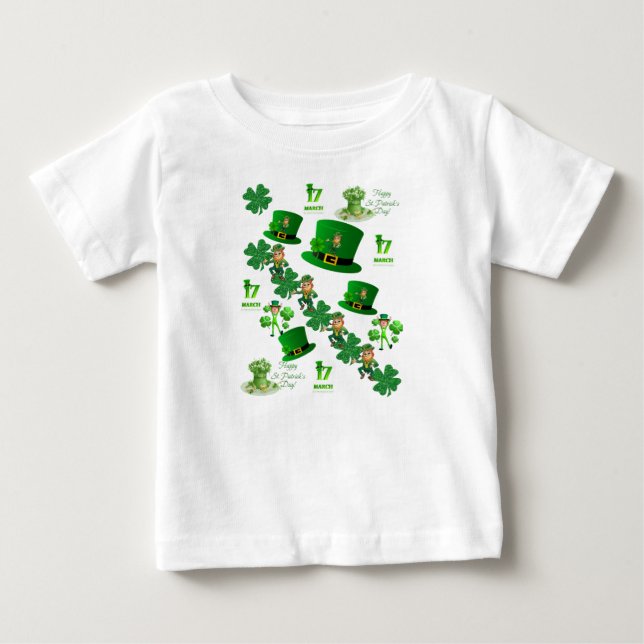 Baby Romper T-Shirt (Front)