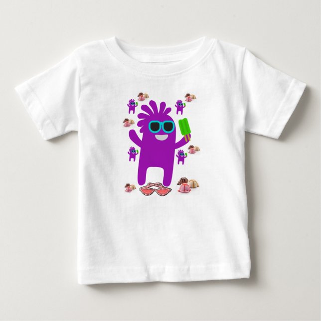 Baby Romper T-Shirt (Front)