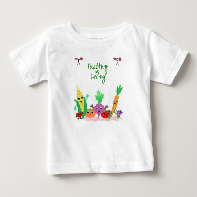 Baby Romper T-Shirt (Front)