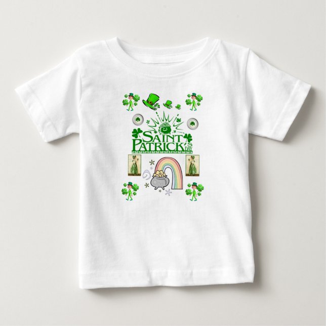 Baby Romper T-Shirt (Front)