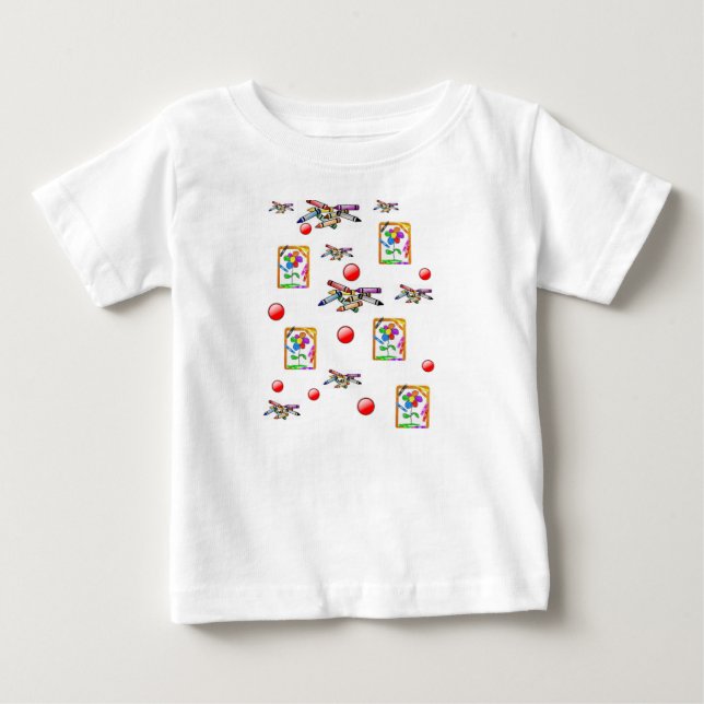 Baby Romper T-Shirt (Front)