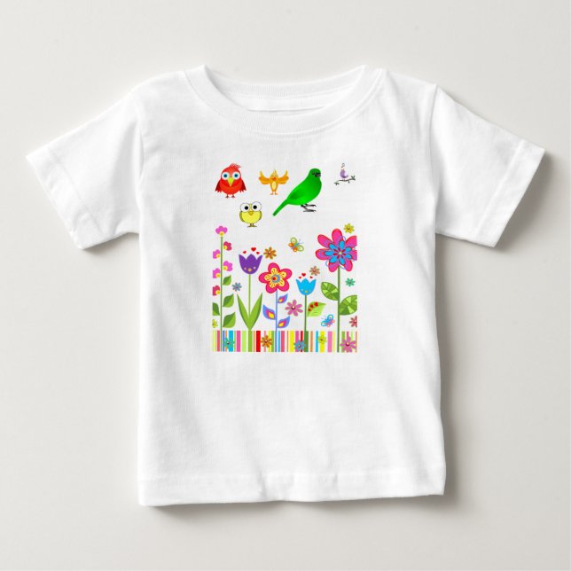 Baby Romper T-Shirt (Front)