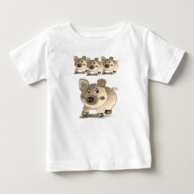 Baby Romper T-Shirt (Front)