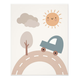 Baby Room Lines Photo Print