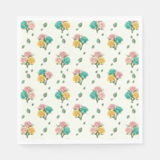 Baby Rose Tips  Napkin