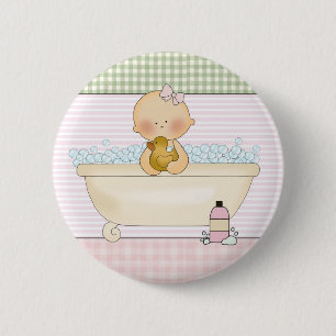 Baby- Round Buttons: Sweet Baby Collection 6 Cm Round Badge