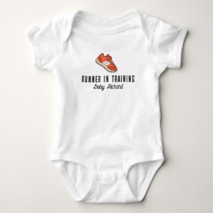 Baby Runner in Training Running Marathon Bodysuit