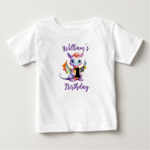 Baby’s 1st Birthday Dragon T-Shirt