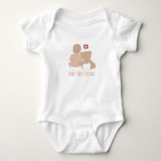 baby’s best friend baby bodysuit