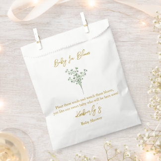 Baby’s Breath | Baby In Bloom Seeds Baby Shower Favour Bags