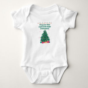 Baby’s First Christmas – Adorable Festive Bodysuit