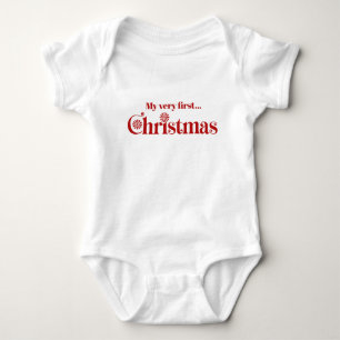 Baby’s first Christmas Baby Bodysuit