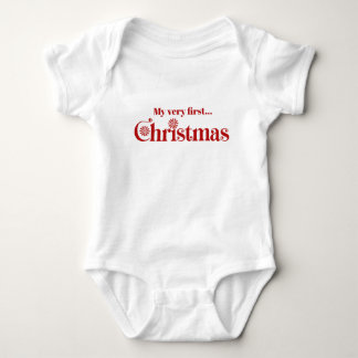 Baby’s first Christmas Baby Bodysuit