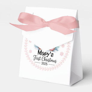 Baby’s First Christmas Personalised Favor Boxes – 