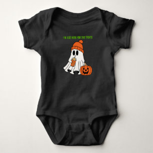 Baby’s First Halloween Outfit – Cute Ghost Baby Bodysuit