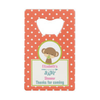 Baby Safari Monkey with Pacifier Shower