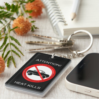 Baby Safety Tips Acrylic Keychain for New Parents