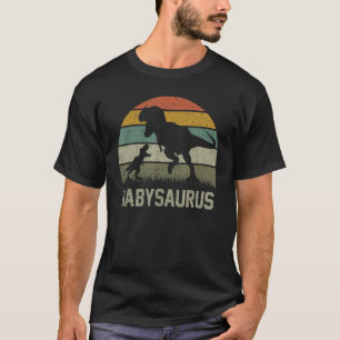 Baby Saurus T Rex Dinosaur Babysaurus Family Match T-Shirt