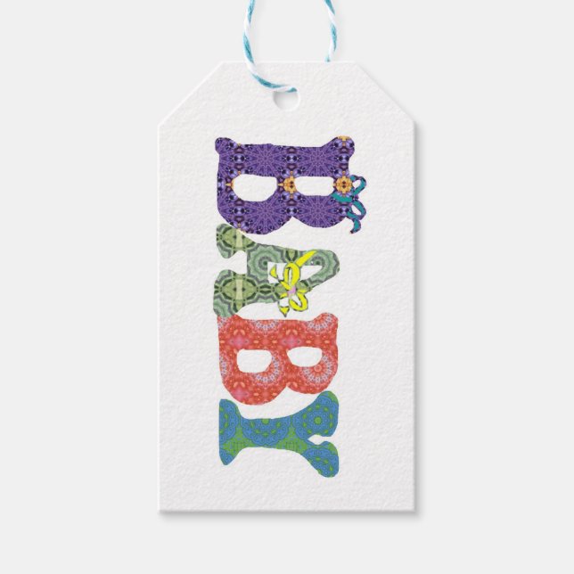 Baby saying Gift card Tags (Front)