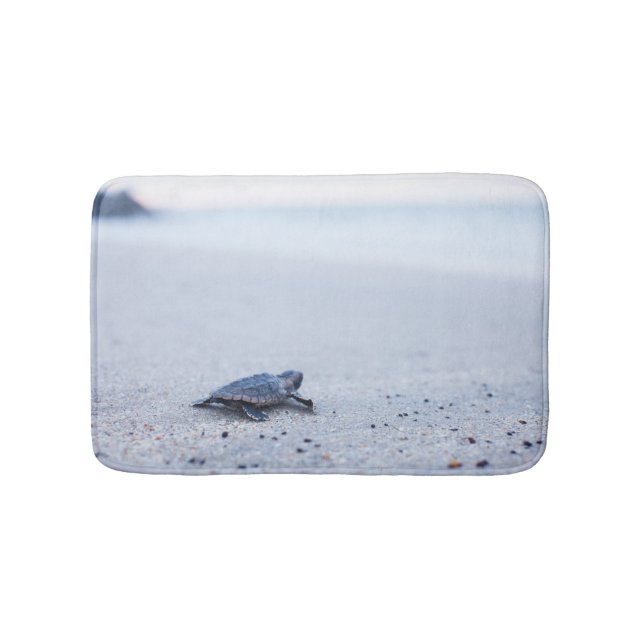 Baby Sea Turtle Bath Mat (Front)