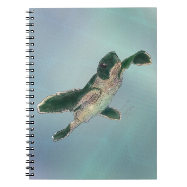 Baby Sea Turtle Notebook (Front)