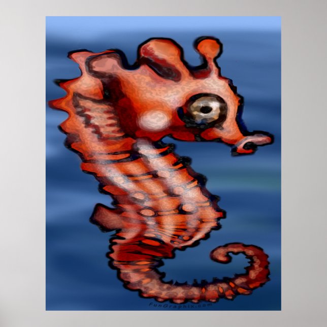 Baby Seahorse Poster (Front)