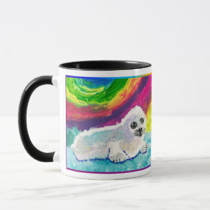 Baby Seal "Art by Kids" Mug