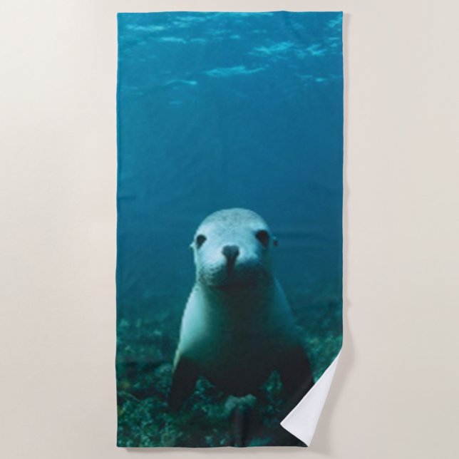 BABY SEAL BEACH TOWEL (Front)