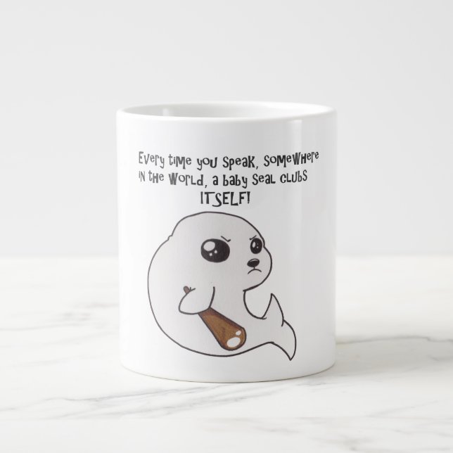 Baby Seal Coffee Mug (Front)