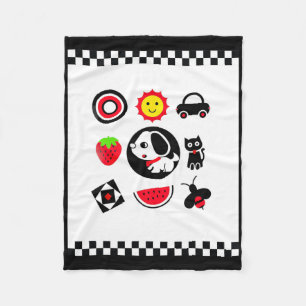 Baby Sensory Gift For New Mum Dad Parents  Fleece Blanket