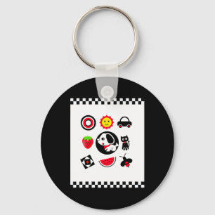 Baby Sensory Gift For New Mum Dad Parents  Key Ring