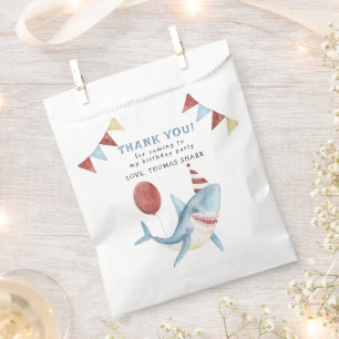 Baby Shark 1st Birthday Under The Sea Thank you Favour Bags