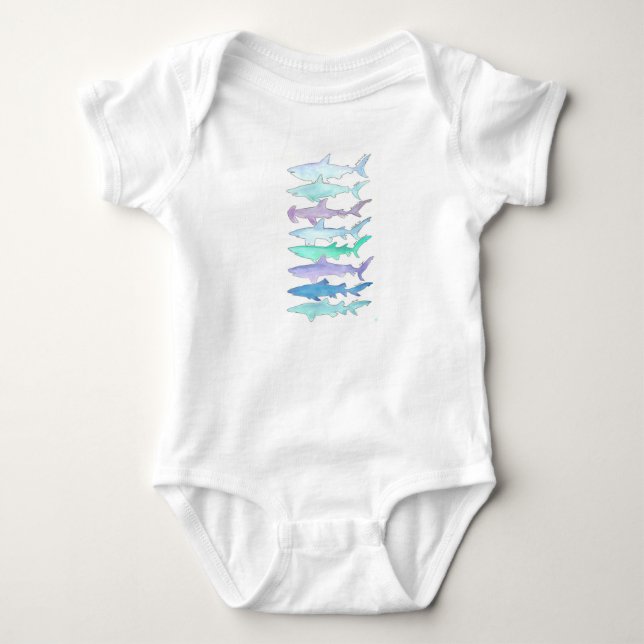 Baby Shark Bodysuit (Front)