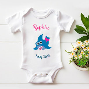 Baby shark bodysuit
