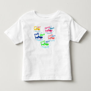 Baby Shark Family Doo Doo Doo Toddler T-Shirt