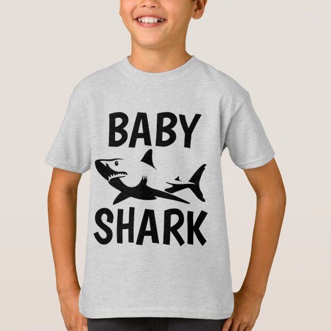 BABY SHARK Funny Kids T-Shirts (Front)